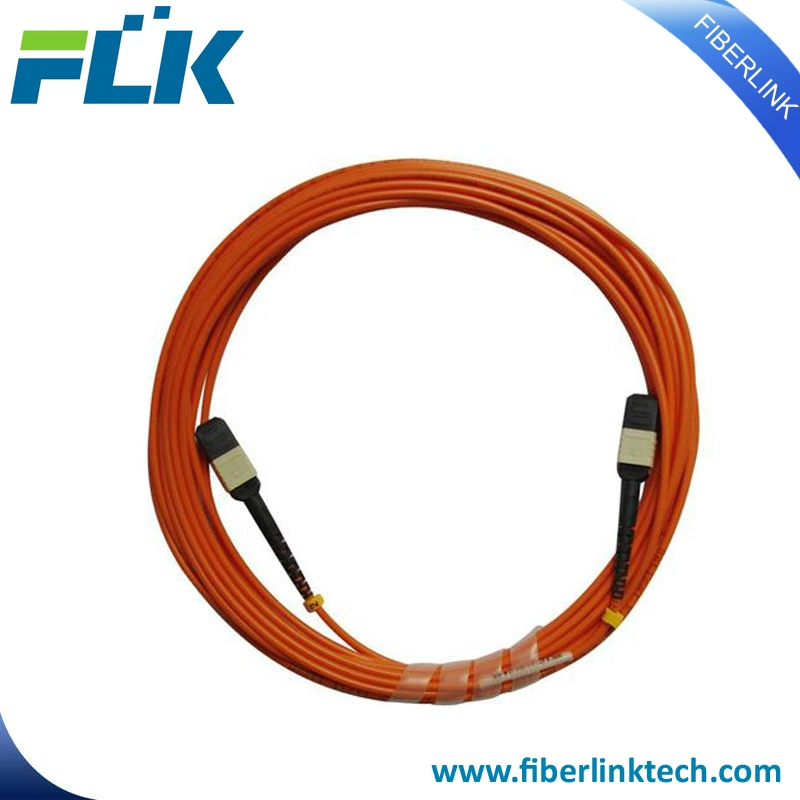 MTP/MPO Om3 Aqua Trunk Cable Assemblies for Data Transmission