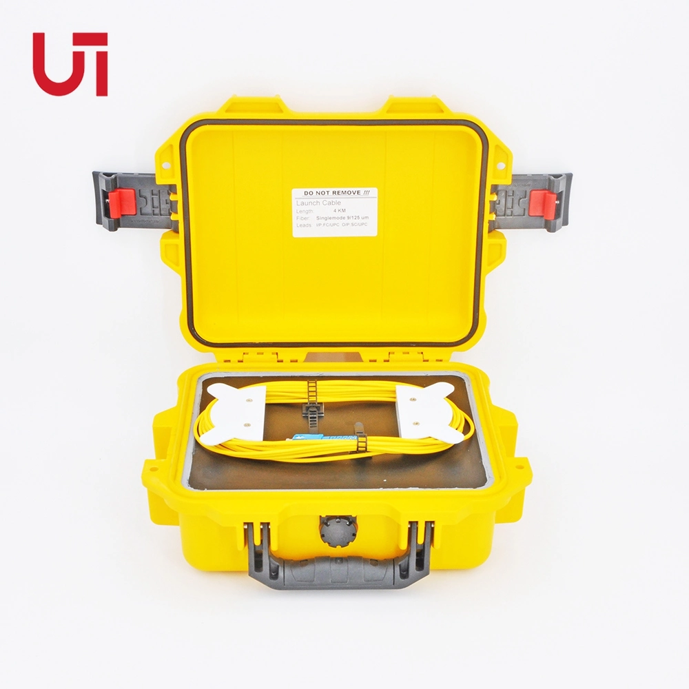 Optical Fiber OTDR Launch Cable Box with Customized Connector