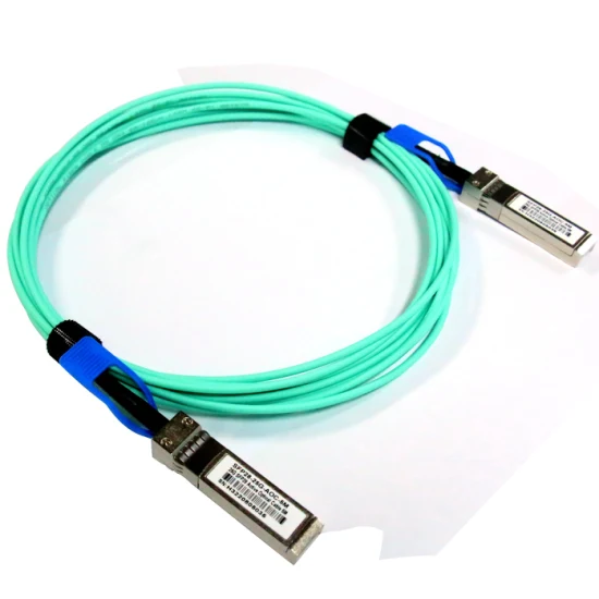 40 g Qsfp-Qsfp Aoc Aktives optisches Kabel 3 m Multimode-Faser 850 nm 40 Gbit/s Qsfp Plus Transceiver-Modulkabel