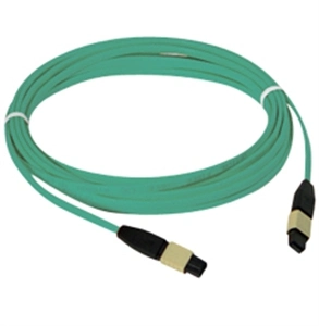 MTP/MPO Om3 Aqua Trunk-Kabelkonfektionen für die Datenübertragung