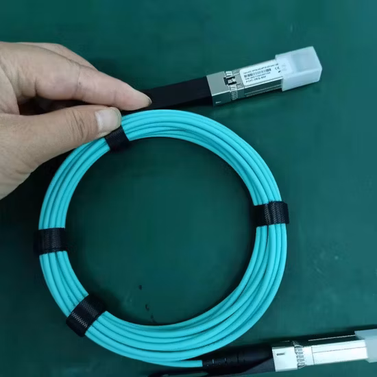 Fcj Opto Tech SFP-25g-Aoc3m 25gbase Optisches SFP28 Aktives Glasfaserkabel 3m
