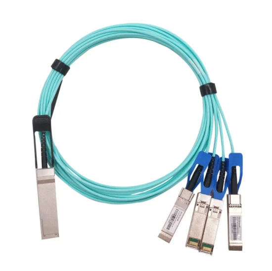 Aoc 1m 40g bis 4*10g Kabel Qsfp+ Aktives optisches Kabel kompatibel mit HP/Tp-Link/Juniper